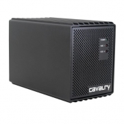 Cavalry USB 3.0 RAID 2-Bay Disk Array Enclosure EN-CADA2BU3-ZB (Black)
