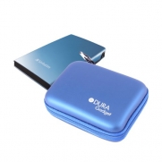 Stylish Blue Hard Drive Case For Verbatim Store 'n' Go USB 3.0, GT, USB 2.0, SureFire By DURAGADGET
