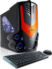 CybertronPC Syclone II Gaming PC (Orange)