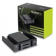 Vantec Storage MRK-525ST NexStar SE Removable Dual 2.5inch SATA HDD or SSD Rack Retail