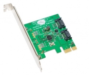 IO Crest 2 Port SATA III PCI-Express x1 Card (SY-PEX40039)