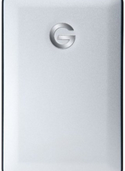 G-Technology G-DRIVE Mobile USB 1TB 5400RPM Portable External Hard Drive with USB 2.0 (silver) (0G02221)