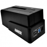 Anker® USB 3.0 & eSATA to SATA External Hard Drive Docking Station for 2.5 or 3.5in HDD, SSD [4TB Support]