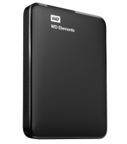 WD 500 GB WD Elements Portable USB 3.0 Hard Drive Storage (WDBUZG5000ABK-NESN)
