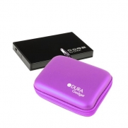 DURAGADGET Hardwearing EVA HDD Case For CnM Core 250Gb 250 gb 2.5 inch External Hard Drive Portable USB 2.0 - Pocket Size Slim - Black & 1TB USB3.0 Core Harddrive, With Soft Lining