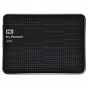 WD My Passport Ultra 500GB Portable External Hard Drive USB 3.0 with Auto and Cloud Backup - Black (WDBPGC5000ABK-NESN)