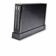 SYBA Accessory SY-ENC25024 Easy RAID Dual 2.5inch SATA HDD/SSD Enclosure USB3.0 Retail
