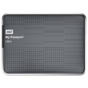 WD My Passport Ultra 2TB Portable External Hard Drive USB 3.0 with Auto and Cloud Backup - Titanium (WDBMWV0020BTT-NESN)