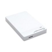 SYBA SI-ENC25032 USB 3.0 Tool-Free 2.5 HDD Enclosure Works With All Standard SATA III 2.5 HDD and SDD Snow White Chassis