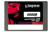 Kingston Digital 480GB SSDNow V300 SATA 3 2.5-Inch Solid State Drive with Adapter (SV300S37A/480G)