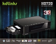 KDLINKS HD720 Extreme FULL HD 1080P 3D Media Player with Internal HDD Bay, Gigabit Network, Built-In Wifi