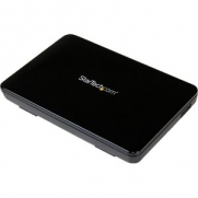 STARTECH.COM S2510BPU33 / 2.5in USB 3.0 External SATA III SSD Hard Drive Enclosure with UASP - Portable External HDD