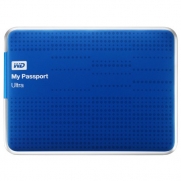 WD My Passport Ultra 1TB Portable External USB 3.0 Hard Drive with Auto Backup - Blue