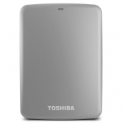 Toshiba Canvio Connect 2TB Portable Hard Drive, Silver (HDTC720XS3C1)