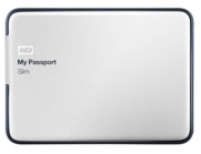 WD My Passport Slim 2TB Portable Metal External Hard Drive USB 3.0 with Auto Backup