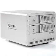 ORICO 9528U3 Tool Free Aluminum USB 3.0 Dual-bay 3.5-inch SATA External Enclosure Support 2x 6TB Drive
