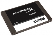 Kingston Digital HyperX FURY 120GB SSD SATA 3 2.5 Solid State Drive with Adapter (SHFS37A/120G)