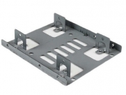 StarTech.com Dual 2.5 inches to 3.5 inches Hard Drive Bay Mounting Bracket - 2.5 inches to 3.5 inches HDD / SSD Mounting Bracket w/ SATA Power and Data cabling