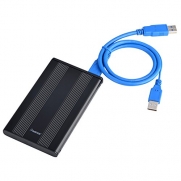 Insten® USB 3.0 SATA HDD 2.5-inch Enclosure, Black