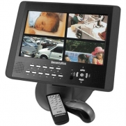 SecurityMan LCDDVR4-320 10.2-Inch LCD Monitor with 4-Channel 320 GB DVR 2-In-One system