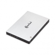SYBA CL-ENC25035 USB 3.0 2.5 SATA-3 6Gbps HDD External Enclosure Tool Less Installation, Aluminium Brush Finish