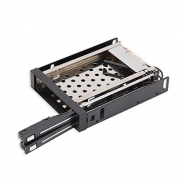 Connectland Dual Bay Tray Less Mobile Rack for Two 2.5-Inch SATA III Drive (CL-HD-MRDU25S)