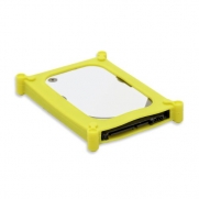 Syba 2.5-Inch HDD Soft Protector Cover Protective Silicone Skin, Yellow (SI-ACC25027)