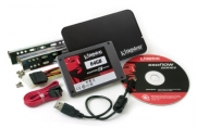 Kingston SSDNow V+Series 64 GB SATA 3GB/s 2.5-Inch Solid State Drive with Notebook Upgrade Kit Bundle SNVP325-S2B/64GB