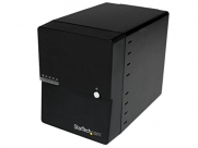 StarTech.com USB 3.0/eSATA 4-Bay SATA III Hard Drive Enclosure with Built-In HDD Fan and UASP (S3540BU33E)