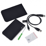 eForCity® USB 2.0 2.5 HARD DRIVE SATA HDD EXTERNAL ENCLOSURE CASE