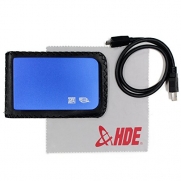 HDE Aluminum 2.5 USB 3.0 SATA HDD/SSD Hard Drive Disk Enclosure (Blue)