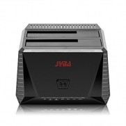 Syba USB 3.0 UASP Dual Bay Hard Drive Docking Station with Duplicator Support (SY-ENC50071)