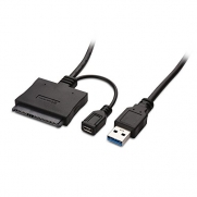Cable Matters® USB 3.0 to SATA III 2.5 Hard Drive Adapter with Optional USB Power