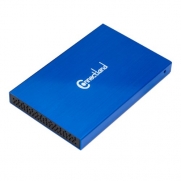 Connectland Brush Aluminum USB 3.0 External Enclosure for 2.5 SATA III Hard Disk and SSDs (CL-ENC25034)