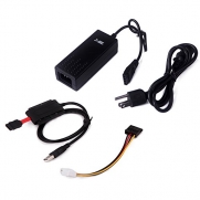 HDE USB 2.0 to IDE and SATA Converter Dock with Power Adapter