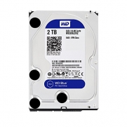 WD Blue 2TB  Desktop Hard Disk Drive - 5400 RPM SATA 6 Gb/s 64MB Cache 3.5 Inch  - WD20EZRZ