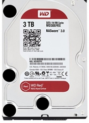 WD Red 3TB NAS Hard Disk Drive - 5400 RPM Class SATA 6 Gb/s 64MB Cache 3.5 Inch - WD30EFRX