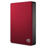 Seagate Backup Plus 4TB Portable External Hard Drive with 200GB of Cloud Storage USB 3.0, Red (STDR4000902)