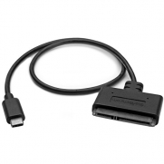 StarTech.com USB 3.1 (10Gbps) Adapter Cable for 2.5 SATA Drives - with USB-C - SATA I/II/III and UASP Support - USB Powered