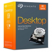 Seagate Desktop HDD 3TB 7200RPM SATA 6 Gb/s 64MB Cache 3.5 - Internal Drive Retail Kit (STBD3000100)