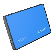 ORICO 2588US3 2.5 inch SATA USB 3.0 Hard Drive HDD Enclosure Tool Free Case - Blue