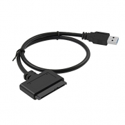 Fly Kan Hard Drive Companion of USB 3.0 to 2.5 Inch SATA III Hard Drive Adapter Cable w/ UASP - SATA to USB 3.0 Converter for SSD/HDD - Hard Drive Adapter Cable