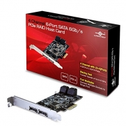 Vantec 4-Channel 6-Port SATA 6Gb/s PCIe RAID Host Card with HyperDuo Technology (UGT-ST644R)