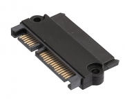 IO Crest SATA 22-pin 7+15 Male-Female Adapter, Protect SATA Connector from Frequent Detachment (SY-ADA40106)