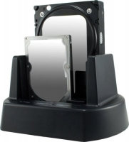 Produplicator - KingWin 2.5-Inch & 3.5-Inch SATA Hard Drive Docking Station (w/USB 3.0) External Hard Drive Duplicator Cloner (Black)