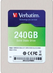 Verbatim 240 GB SATA III Internal SSD 6.0 Gb-s 2.5-Inch 47379