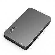 ORICO Tool Free 2.5-inch SATA 3 to USB 3.0 External Hard Drive Enclosure Portable Data Storage Optimized For SSD, Support UASP SATA III - Black (2569S3)