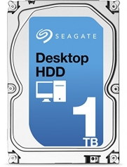 Seagate 1TB Desktop HDD SATA 6Gb/s 64MB Cache 3.5-Inch Internal Bare Drive (ST1000DM003)