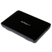 StarTech.com 2.5-Inch USB 3.0 External SATA III SSD Hard Drive Enclosure with UASP Portable External USB HDD and Tool-Less Installation (S2510BPU33)