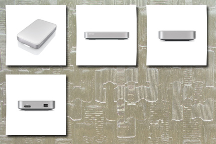 BUFFALO ministation thunderbolt / usb 3.0 portable hard drive with thunderbolt cable